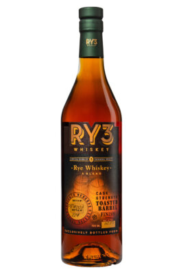 RY3 Whiskey Toasted Barrel Finish Cask Strength