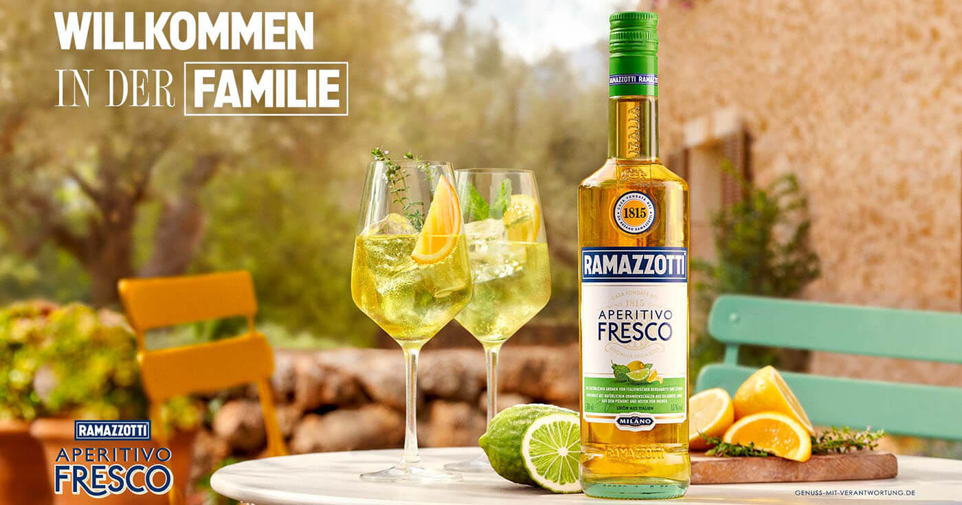 Newcomer: Ramazzotti Aperitivo Fresco wird neues „Familienmitglied“