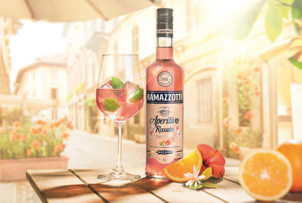 Neuer Ramazzotti Aperitivo Rosato erscheint zum Sommer 2014 im Handel