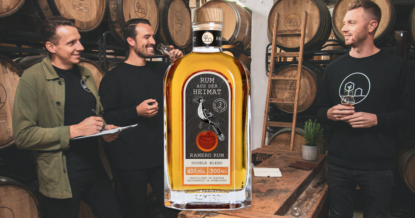 Line-Extension: Heimat Distillers stellen Ramero Rum Double Blend vor