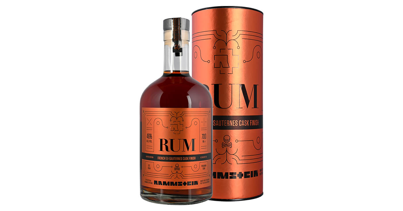 Ex-Sauternes: 1423 World Class Spirits mit neuer Rammstein Rum Limited Edition