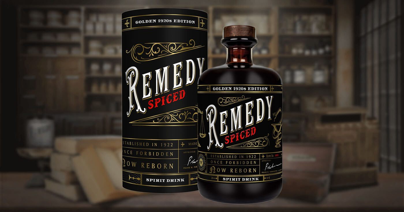 Begrenzte Stückzahl: Remedy Spiced in Golden 1920s Edition erhältlich