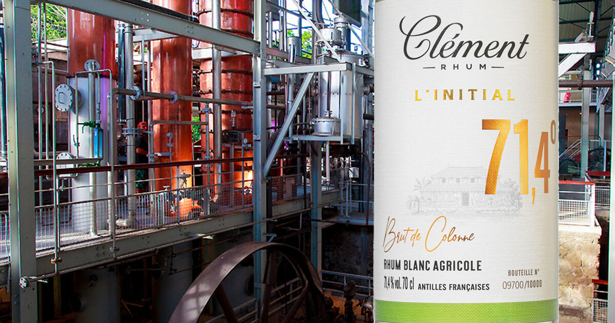 Premiere: Rhum Clément bringt L’Initial Brut de Colonne