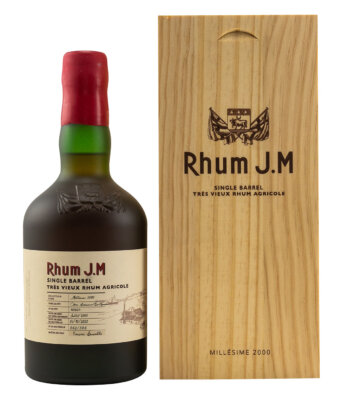 Rhum J.M Single Barrel Millésime 2000