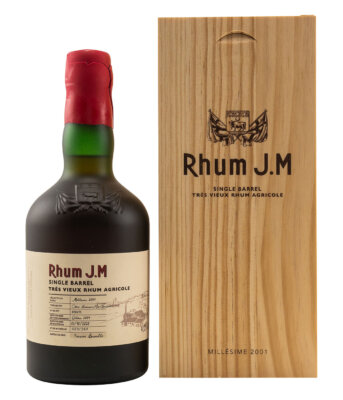 Rhum J.M Single Barrel Millésime 2001