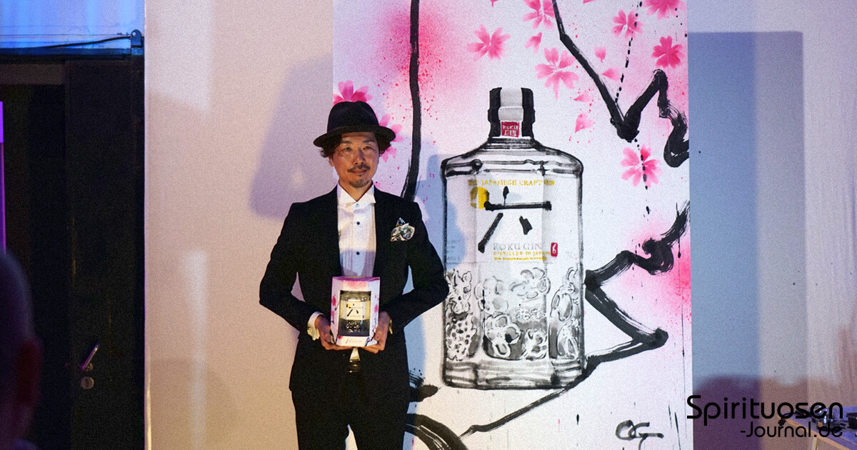 Für Geschenkverpackung: Roku Gin kooperiert mit Ink-Artist Ohgushi