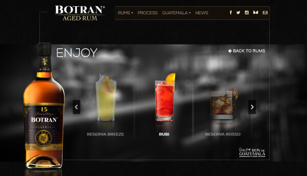 Cocktails mit Ron Botran Reserva 15