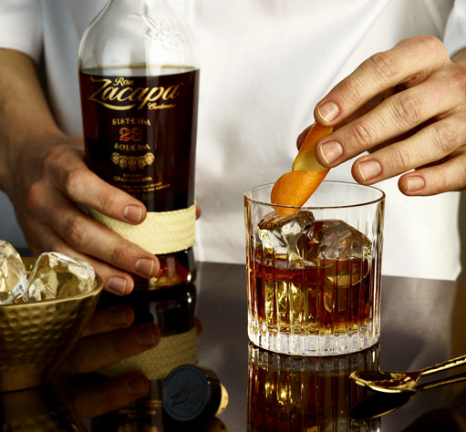 Cocktails: „Old Fashioned“ mit Ron Zacapa