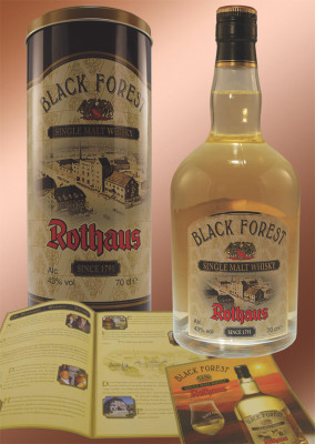 Rothaus Black Forest Whisky Auflage 6 kurz vor Launch