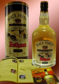 Black Forest Whisky mit Dose