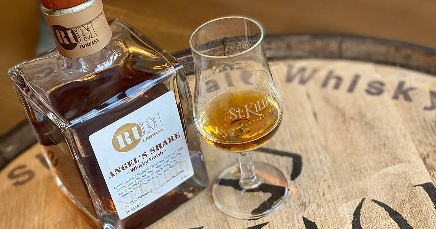 „Angel’s Share“: Rum Company stellt Rum mit St. Kilian Whisky Finish vor