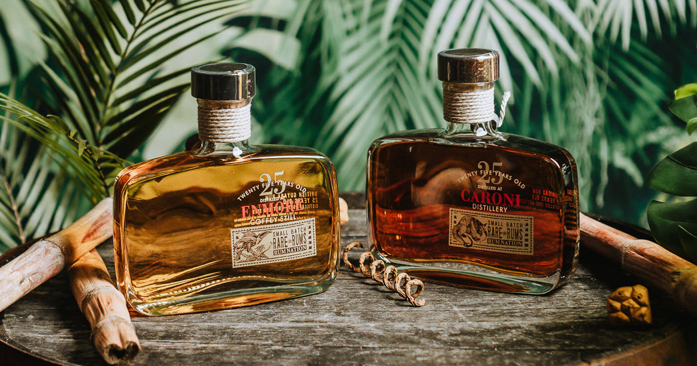 Small Batch Rare Rums: Rum Nation füllt Enmore 25 Jahre und Caroni 25 Jahre ab