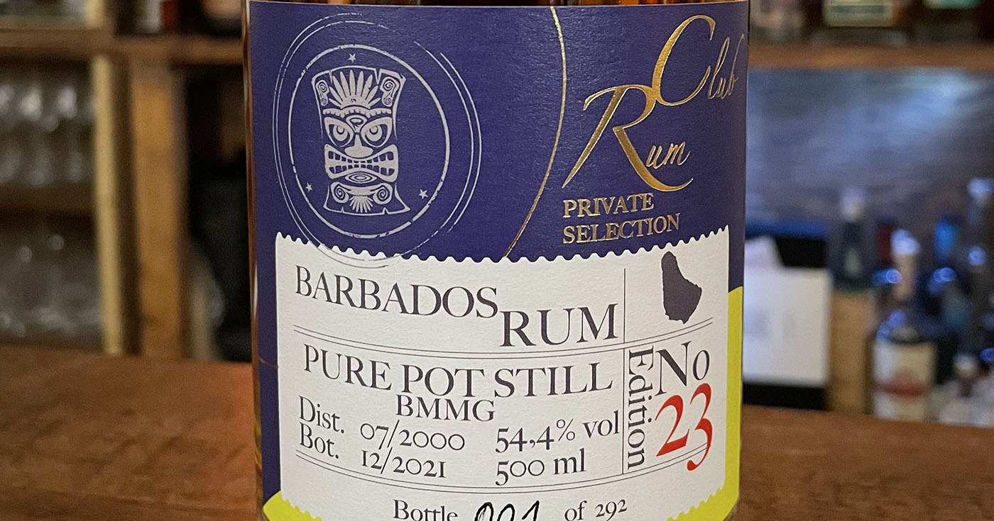 Barbados Rum: Spirit of Rum launcht RumClub Private Selection Edition 23