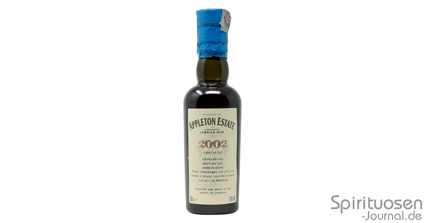 Appleton Estate Hearts Collection 2002 im Test: Sehr rund mit ordentlich Kraft