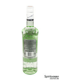 Bacardí Carta Blanca Rückseite