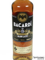 Bacardi Major Lazer Limited Edition Vorderseite Etikett