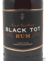 Black Tot Rum Vorderseite Etikett