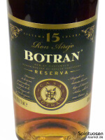 Ron Botran Reserva 15 Vorderseite Etikett