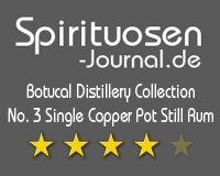 Botucal Distillery Collection No. 3 Single Copper Pot Still Rum Wertung