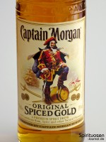 Captain Morgan Original Spiced Gold Vorderseite Etikett