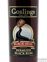 Goslings Black Seal Vorderseite Etikett