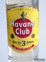 Havana Club Anejo 3 Jahre Vorderseite Etikett