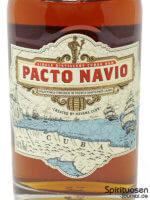 Havana Club Pacto Navio Vorderseite Etikett