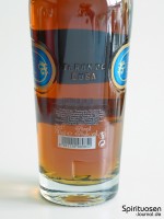 Havana Club Seleccion de Maestros Rückseite Etikett