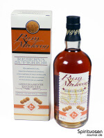 Rum Malecon Reserva Superior 12 Jahre Verpackung und Flasche