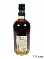 Rum Malecon Reserva Superior 12 Jahre Rückseite