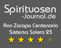 Ron Zacapa Centenario Sistema Solera 23 Wertung