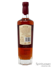 eine Flasche Santa Teresa 1796 von hinten