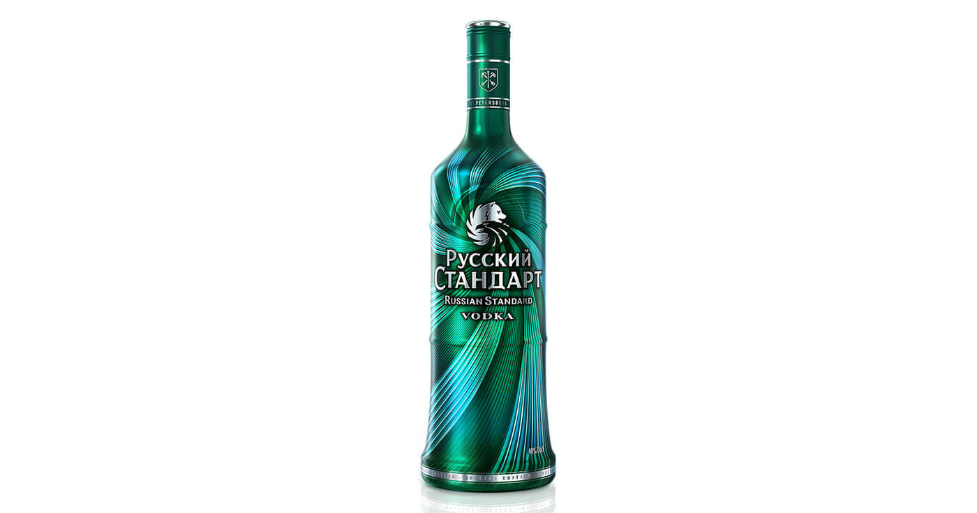 Jährlich neues Design: Russian Standard Vodka mit „Malachite”-Sonderedition