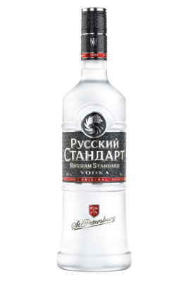 Russian Standard Vodka führt neues Flaschendesign ein