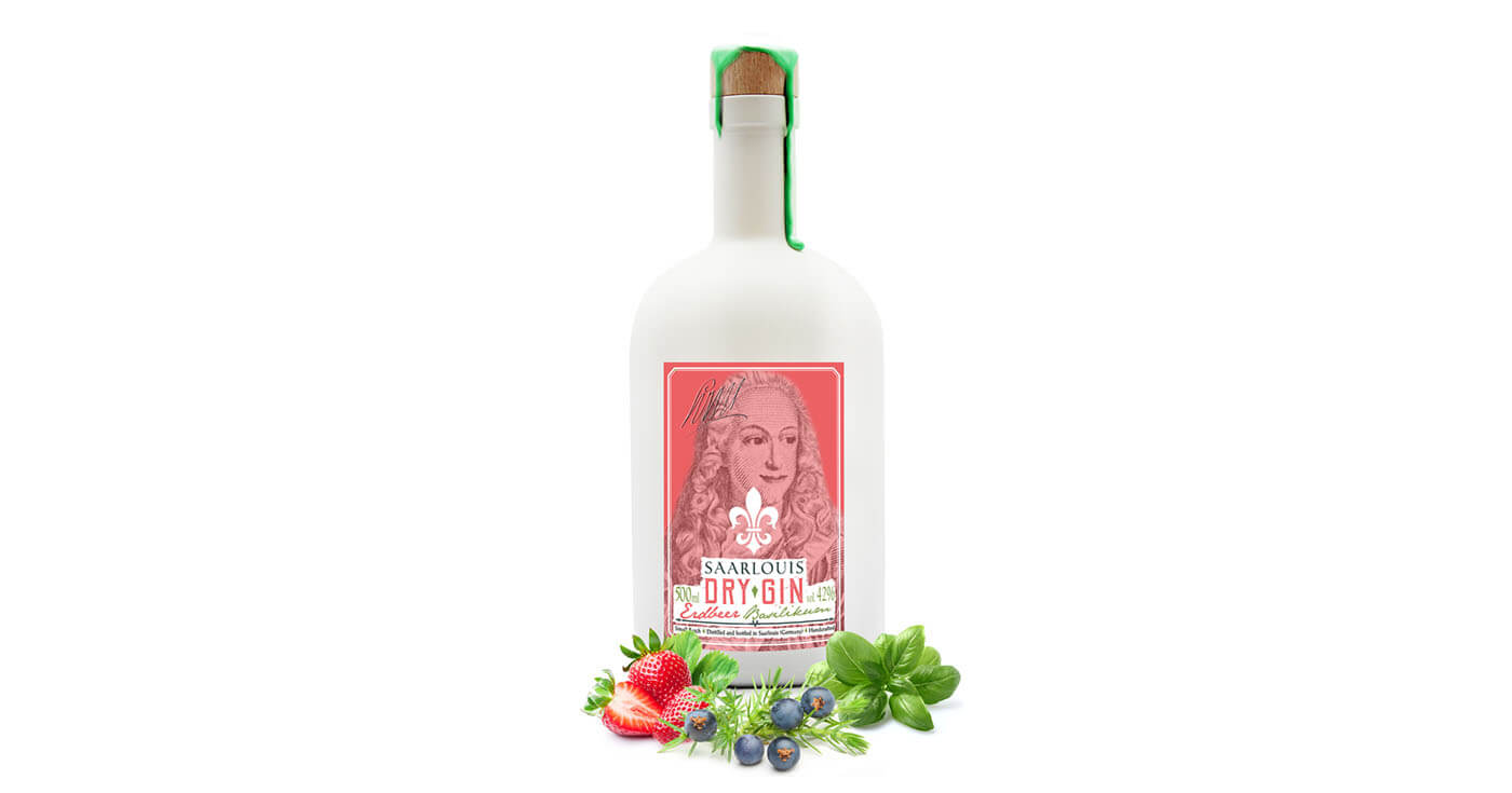 Erdbeer-Basilikum: Gin Louis enthüllt sommerlich mediterranen Gin
