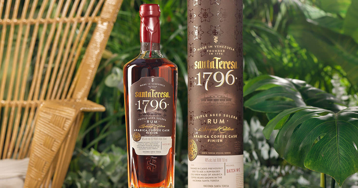 Limited Edition: Santa Teresa Rum stellt Arabica Coffee Cask Finish vor Limited Edition: Santa Teresa Rum stellt Arabica Coffee Cask Finish vor