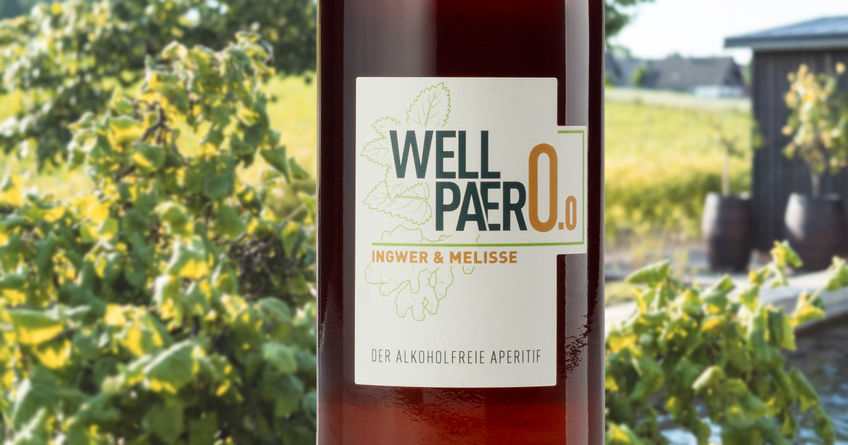 Ohne Zusätze: Feinbrennerei Sasse neu mit Wellpaero Aperitif ohne Alkohol Ohne Zusätze: Feinbrennerei Sasse neu mit Wellpaero Aperitif ohne Alkohol