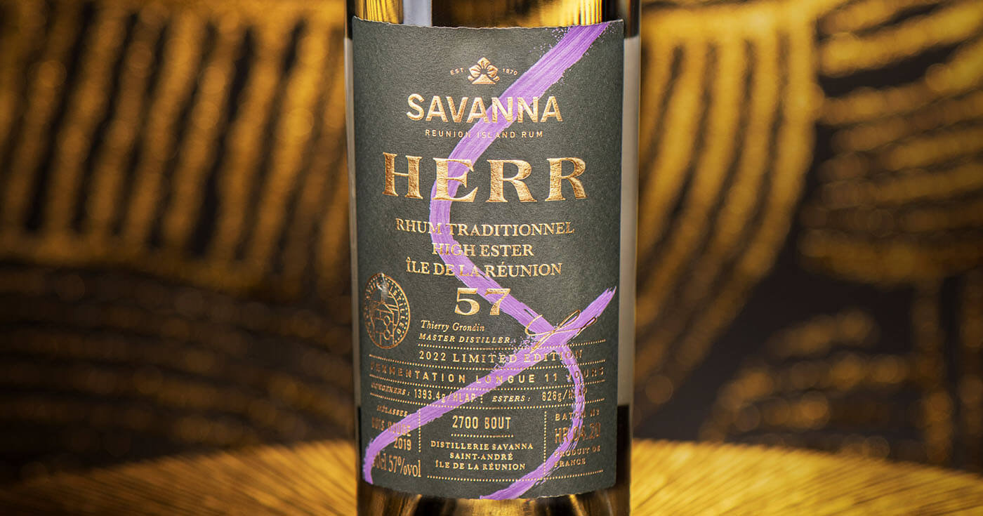 Limited Edition 2022: Distillerie Savanna mit esterstarkem Savanna HERR 57