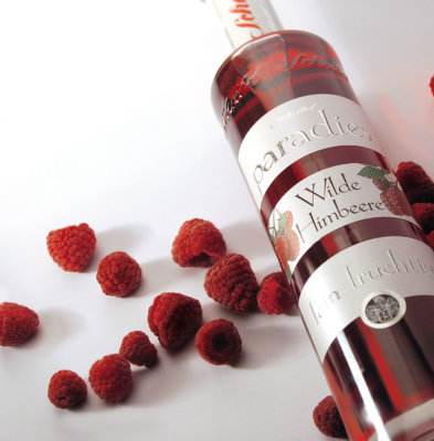 Brennerei Scheibel präsentiert Paradies Wilde Himbeere