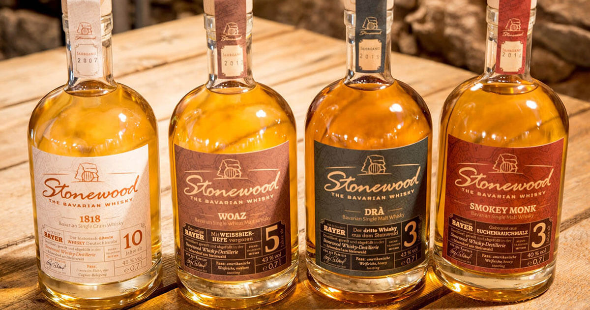 „The Bavarian Whisky“: Brennerei Schraml redesignt Stonewood Whiskys