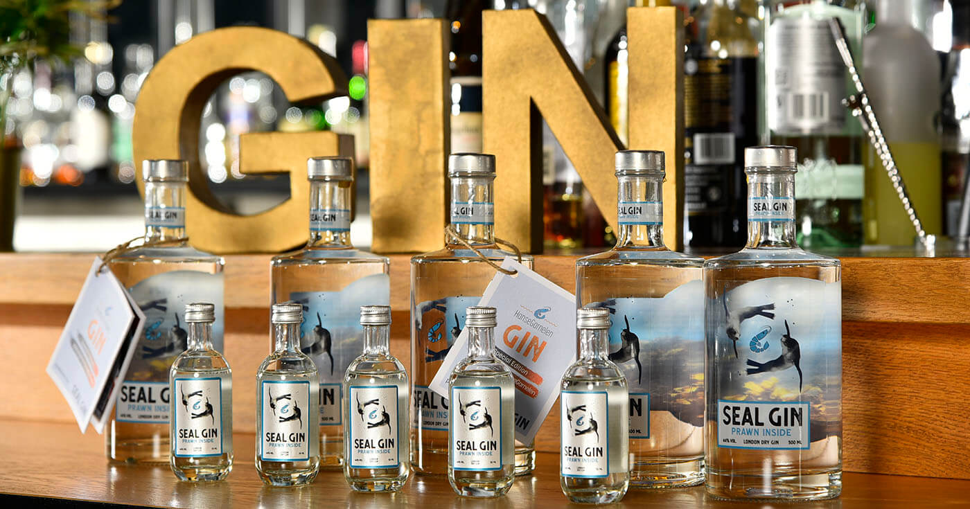 Neuheit: Seal Gin und HanseGarnelen stellen Seal Gin Prawn Inside vor
