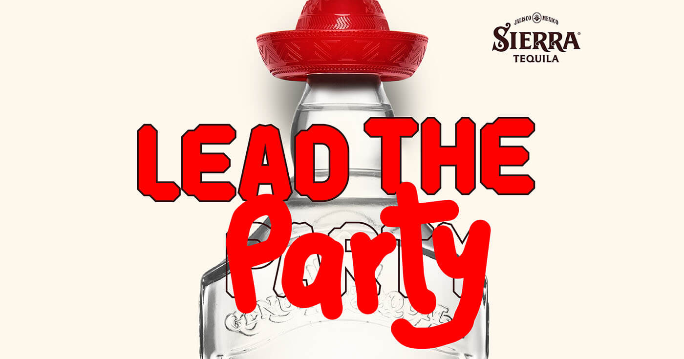„Lead the Party“: Sierra Tequila will mit Kampagne für Partystimmung sorgen