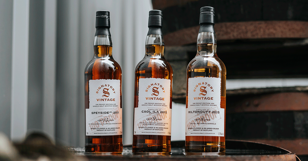 Small Batches & Single Casks: Signatory Vintage bringt Neue in mehreren Serien