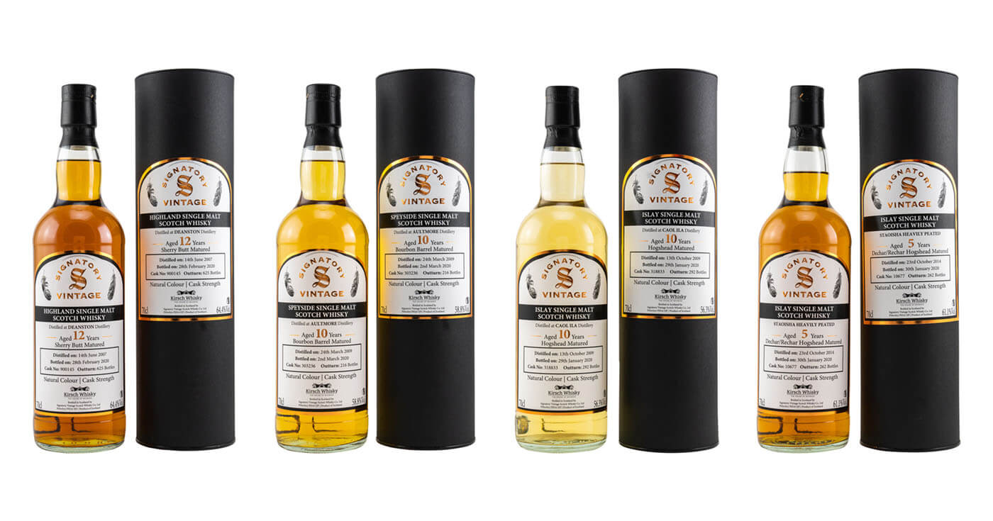 Highland, Speyside und Islay: Signatory Vintage mit neuen Single Casks für Deutschland