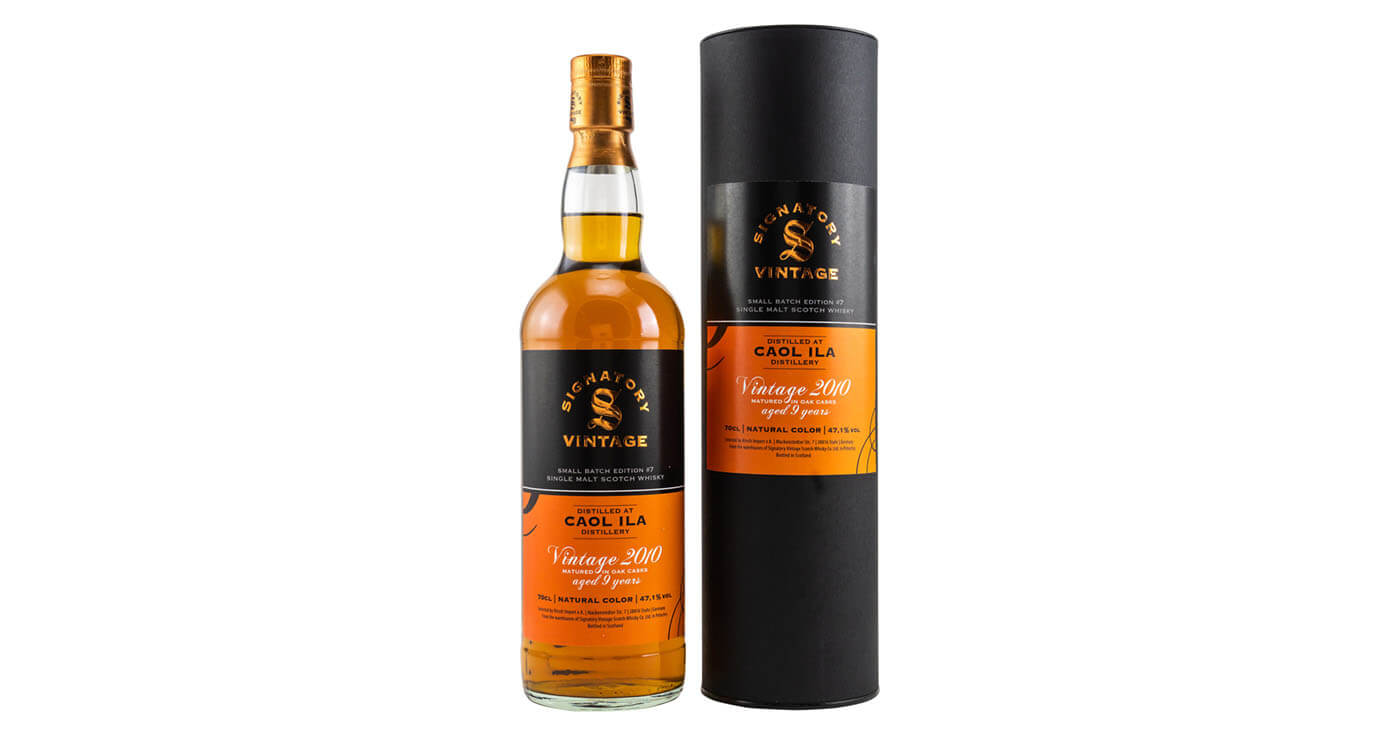 Small Batch Edition #7: Kirsch Import launcht Signatory Vintage Caol Ila 2010/2020