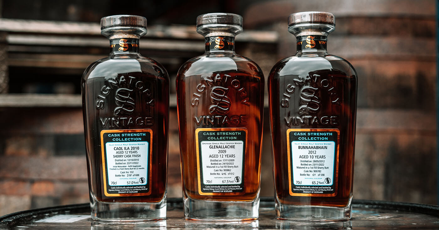 Neuzugänge: Signatory Vintage bringt fassstarke Single Cask Bottlings