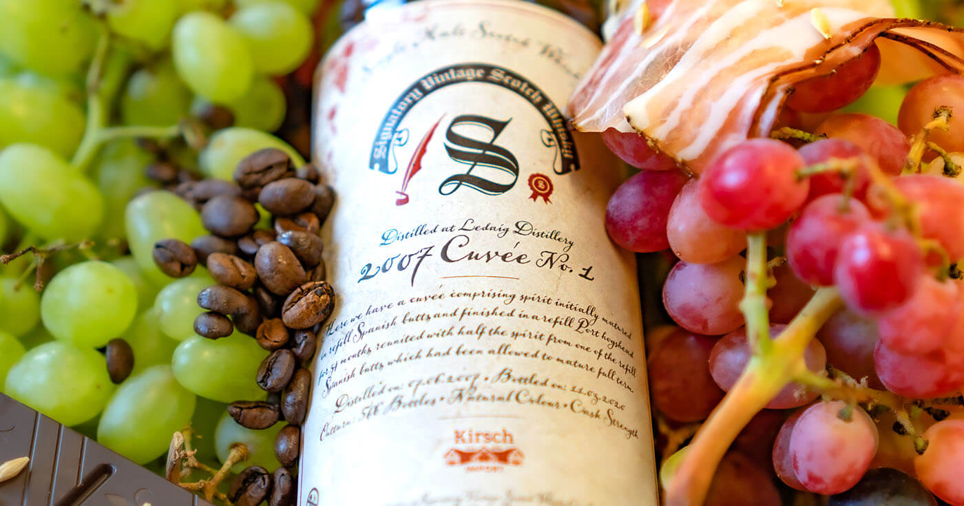 Rauch trifft Wein: Kirsch Import und Signatory Vintage kooperieren für Ledaig Cuvée Series