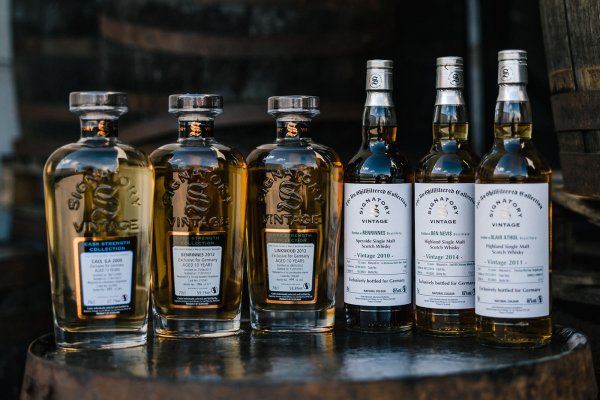 Signatory Vintage Cask Strength und Un-Chillfiltered Collection
