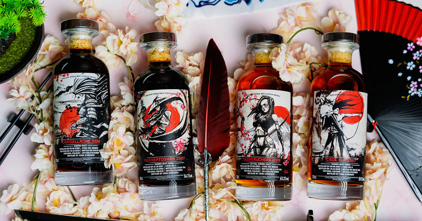 Neue Drams: Kirsch Import und Signatory Vintage erneuern „Samurai“-Range