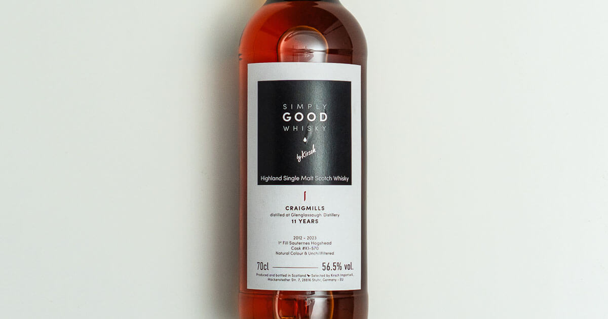 Von Glenglassaugh: Simply Good Whisky veröffentlicht Craigmills 11 Jahre